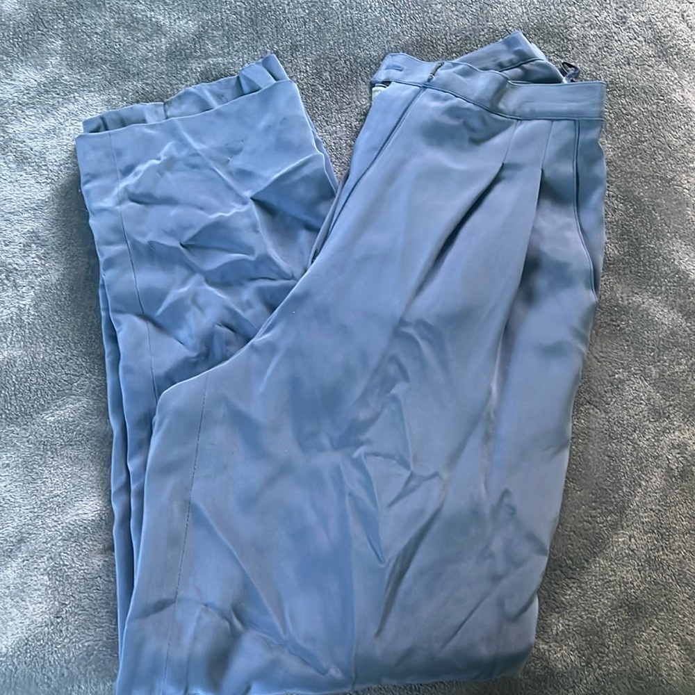 Baby blue dress pants - VINTAGE
